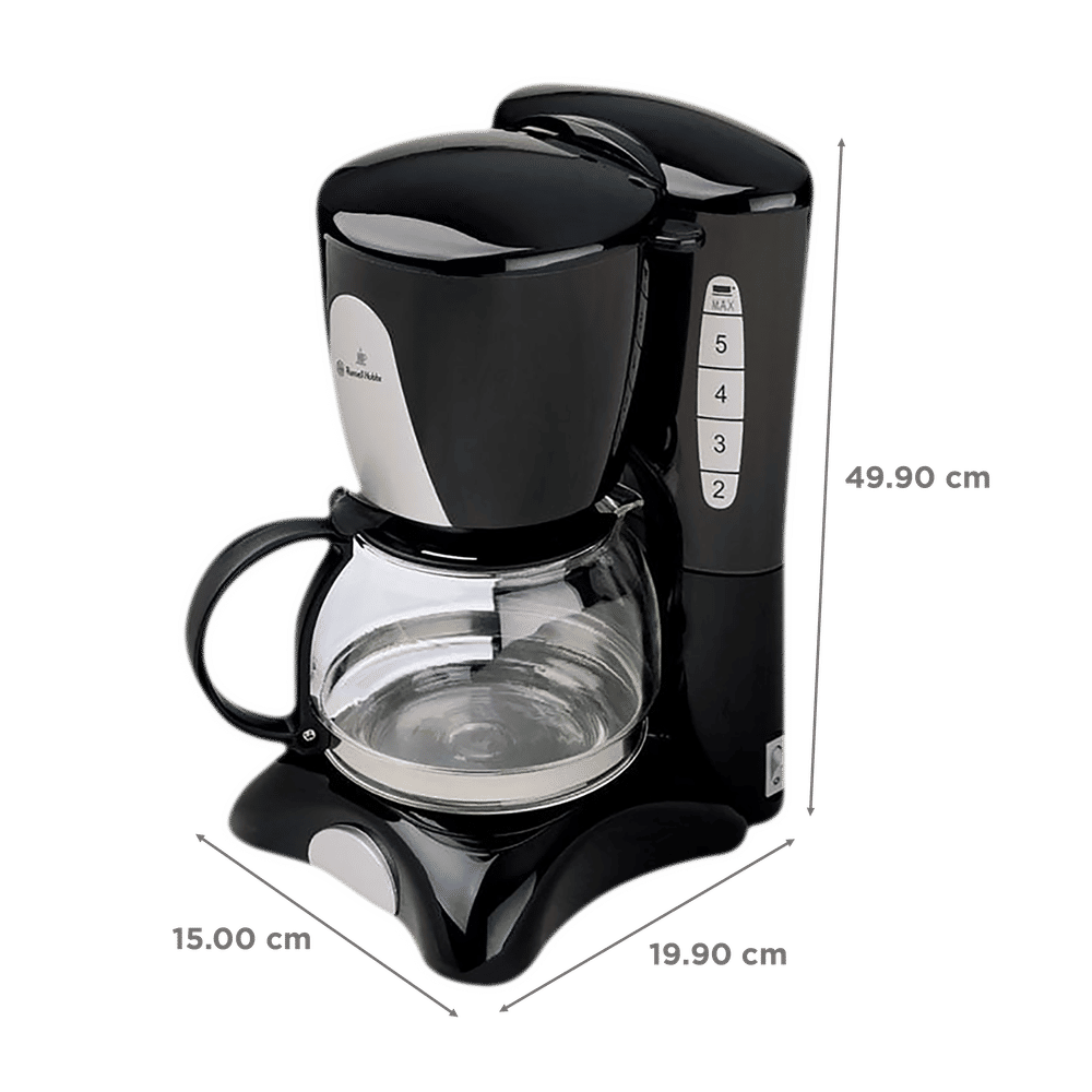 Buy Russell Hobbs 800 Watt 6 Cups Manual Espresso Coffee Maker with Non